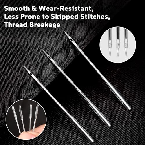 60 Pcs Size 75/11 Sewing Machine Needles for Brother, 130/705H HAx1 Embroidery Needles, Universal Sewing Needles for Brother Sewing Machine - size: 75/11