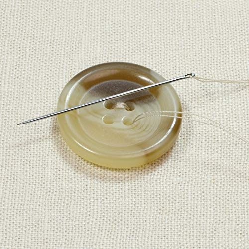 Dritz 56S-39 Sharps Hand Needles, Size 3/9, Nickel (20-Count) - size: Size 3/9 (Single Pack)