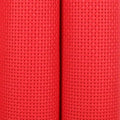 KCS 2 pc of 15" x 18"(38cmx45cm) 11 Count Cross Stitch Cotton Aida Cloth Needlework Fabric Box (Red, 11CT) - color: Red, size: 11CT