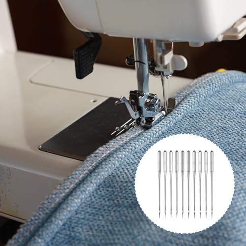 50 Pcs Universal Sewing Machine Needles Size 75/11 Sewing Needles Machine Heavy Duty Quilting Embroidery Machine Needles Regular Point Machine Needles Compatible with Singer Brother Sewing Machine