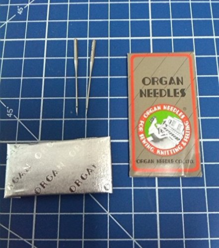 50 Pieces HOME SEWING MACHINE NEEDLES ASSORTMENT (ORGAN 15X1 SIZE#9,11,14, 16, 18) 10pcs per size - style: Regular