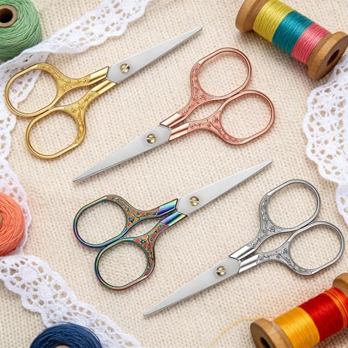 4 Pcs Small Embroidery Scissors
