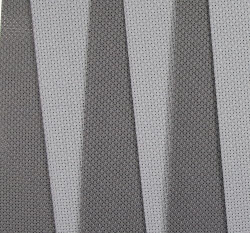 KCS 6 pc of 12" x 18"(30cmx45cm) 14CT Counted Cotton Aida Cloth Cross Stitch Fabric (Medium Grey+Dark Grey) - color: Medium Grey+dark Grey