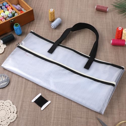 Sew Project Bag, 16.5x16.5 inch Jumbo Needlepoint Project Bag