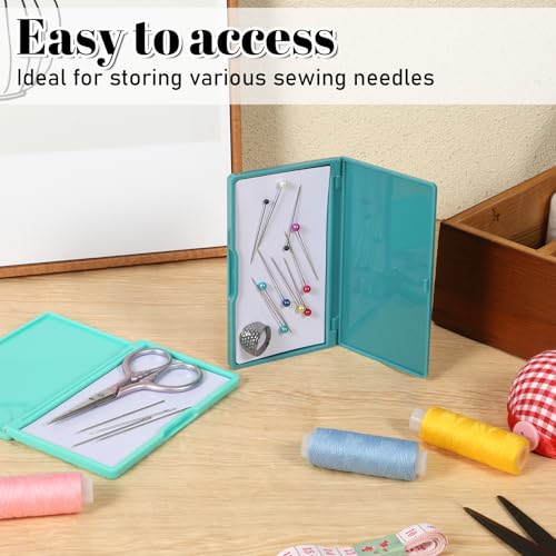 2PCS Sewing Needle Case Magnetic Sewing Needle Storage Magnetic Tin