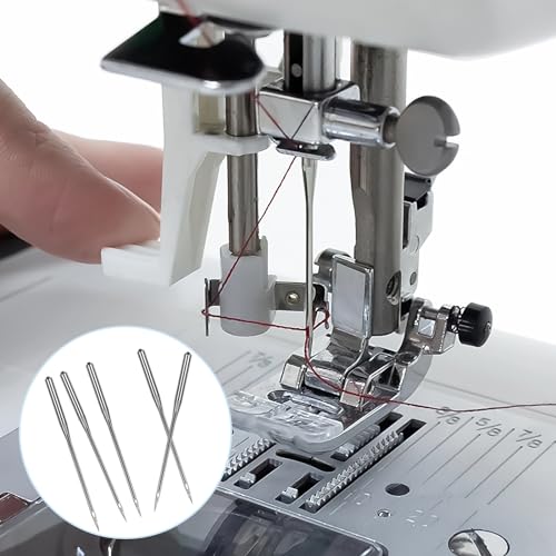 100 Pcs Size 75/11 Embroidery Sewing Machine Needles, 130/705H HAx1 Universal Regular Sewing Machine Needles Compatible with Brother - style: Size 11 100pcs