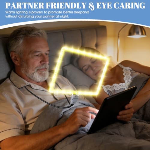 Magnifying Glass with Light Hands Free, Rechargeable Full Page Magnifier