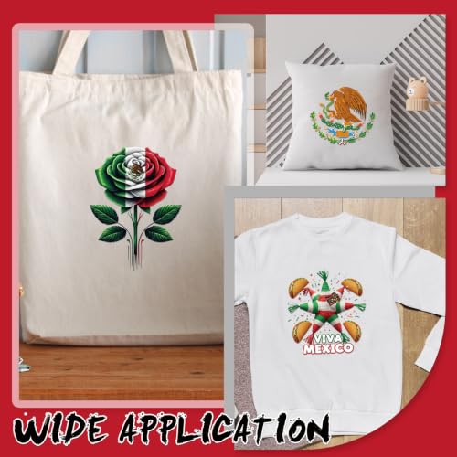 30 Pcs Mexico Independence Day DTF Transfers Ready to Press - style: Mexican Independence Day