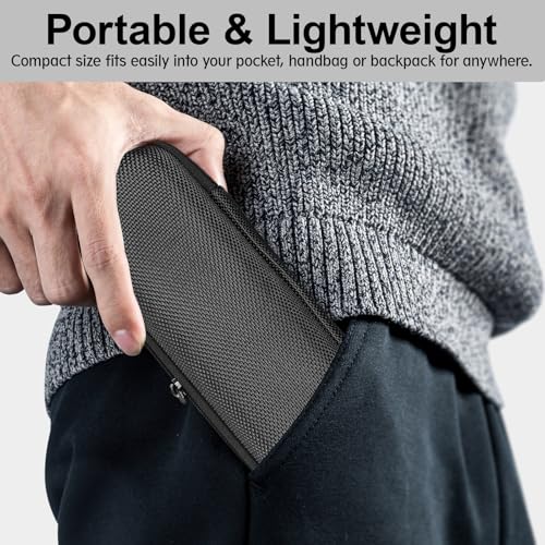 sijidou Insulin Cooler Travel Case, Portable Insulin Travel Case, Insulin Cooling Cases Insulated Organizer for Insulins Pens (Black) - color: Black