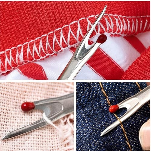 Thread Remover Seam Ripper Tool for Sewing, Embroidery, Cross-Stitch, DIY Crafting, Hem Removal