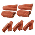 10 Pairs Leather Nail Tools Needle Felting Protectors Wood Carving Gloves Knitting Thimble Kits for Sewing Leather