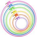 Similane 6 Pieces Embroidery Hoops, Plastic Circle Cross Stitch Hoop Ring 3.4 inch to 10.2 inch (Multicolor) for Embroidery and Cross Stitch
