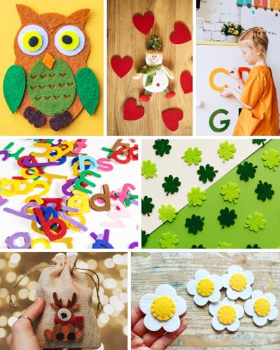 Baby Blue Felt Fabric 72" x 36", Large Stiff Craft Felt Sheet by The Yard - color: Baby Blue, size: 72" X 36" (1 Yard)