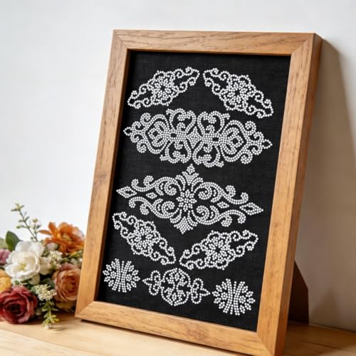 1 Pc Scroll Pattern Iron on Rhinestones Transfer, Silver Hotfix Iron on Patch Transfer Decals Crystal Heat Transfer Clothing Repair Decor for Bridal Wedding Dress Clothes Shoes Decoration - color: Silver