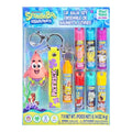 SpongeBob Keychain Lip Balm Set, 7-Piece Plant-Based, Ages 3+ - color: SpongeBob SquarePants