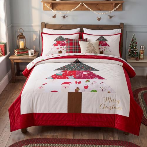 6 Pcs 18 x 21 Inches Christmas Cotton Fabric Precut Quilting Fabric Bundles Solid Colors Quilt Material for DIY Craft Sewing Embroidery - color: Christmas