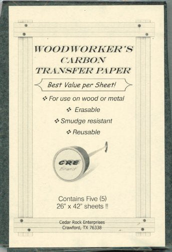 Carbon Transfer Tracing Paper for Woodworking Patterns