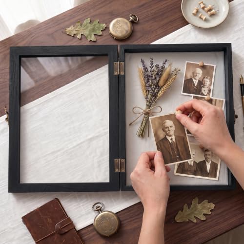 TJ.MOREE Extra Large Shadow Box 16x20 Display Case Picture Frame Black - color: Black, size: 16x20