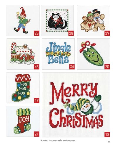 Holiday Ornaments Galore: 98 Festive Cross Stitch Ornaments