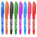 8pcs Heat Erasable Pens for Fabric, Disappearing Ink No Ghost Lines