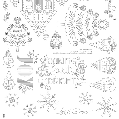 Stitcher's Revolution Iron-On Transfers-Christmas Bliss