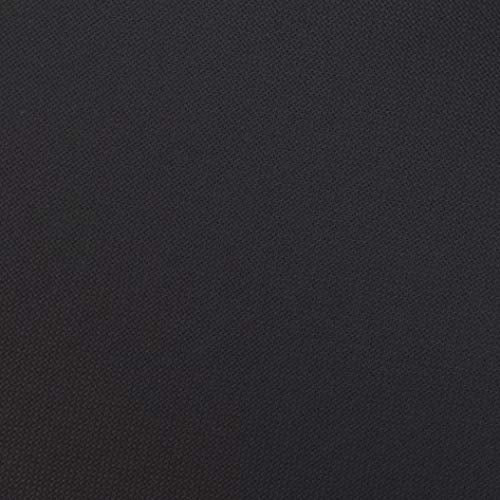 12" x 59" 18CT Counted Cotton Aida Cloth Cross Stitch Fabric (Black) - color: Black