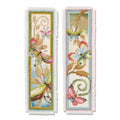 Vervaco Counted Cross Stitch Bookmark Kit for Beginners Pretty Butterflies Embroidery Pattern for Book Lovers ca. 2,4" x 8" DIY Crafts for Adults Creative Book Lovers Gift Starter Craft Kit Supplies - size: Butterflies