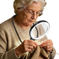 3 in 1 Hands Free Magnifying Glass with Light, Neck Wear Lighted Magnifier