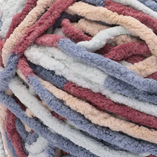 Bernat BABY BLANKET BB Button Roses Yarn - 1 Pack of 10.5oz/300g - Polyester - #6 Super Bulky - 220 Yards - Knitting/Crochet - color: Button Roses, size: 1 Pack