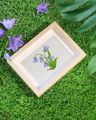 PeakLuv Small Diamond Art Kits Flowers Mini Diamond Painting Kit for Adults - color: Flowers