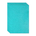PATIKIL 2mm(1/10") Thick Non Adhesive Glitter Foam Sheet 16x24inch(40x60cm) Blue Green, EVA Shiny Foam Board for Craft, 6 Pcs - color: Blue Green