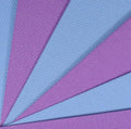 KCS 6 pc of 12" x 18"(30cmx45cm) 14CT Counted Cotton Aida Cloth Cross Stitch Fabric (Lavender+Light Blue) - color: Lavender+light Blue
