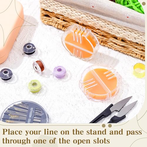 Maitys 2 Pcs Thread Wax Beeswax for Hand Sewing,Deep Yellow, Clear Case - color: Deep Yellow, Clear Case