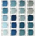 Embroidery Floss bobbins - Cross Stitch Threads - Friendship Bracelets Floss - Crafts Floss - 20 Bobbins Per Pack Embroidery Floss, Bright Turquoise Gradient - color: 828-927