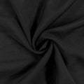 Valentina Textile Inc Solid Chiffon Fabric Polyester Dress Sheer 58/60 Wide by The Yard (1 Yard, Black) - color: Black, size: 1 YARD