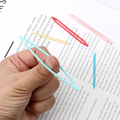 JJUNW 10Pcs Yarn Needle, Large Eye Finishing Yarn Needles, Tapestry Needle for Sewing Crochet Needleing for Yarns, Darning Needles Yarns for Sewing Weaving Knitting