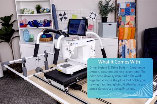 Table Top Hoop Quilting Frames | Hoop Quilting Frames for Domestic Machines (Cutie Breeze and QMX Automation for Domestic Machines) - style: Cutie Breeze and QMX Automation for Domestic Machines