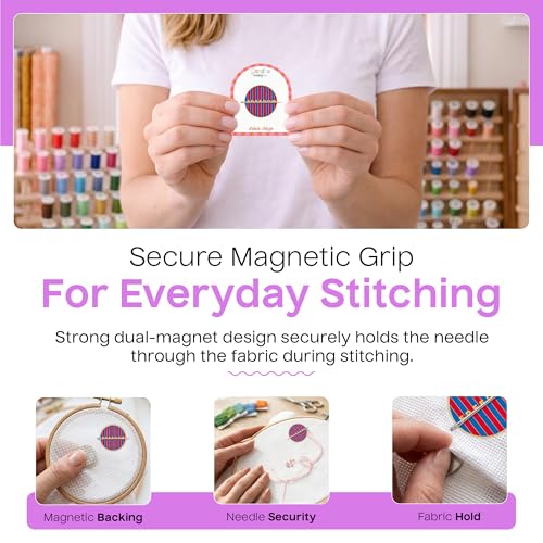 Aspen Lane Magnetic Needle Minder Needlepoint Accessory (Freedom) - color: Freedom