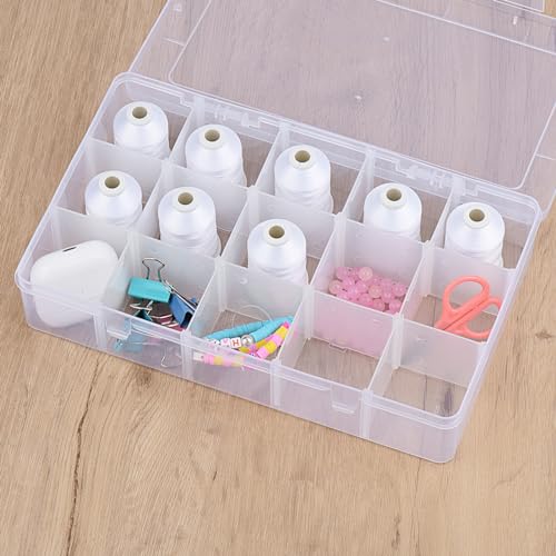 [Box-Upgraded] Simthread Machine Embroidery Thread 1000M Black 900, with Storage Box Polyester 15 Spools Set for Embroidery Quilting Machine - color: 15 Black