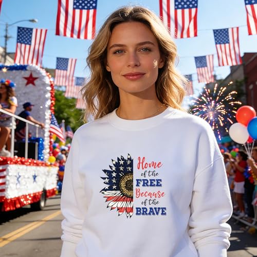 Rngmsi Dtf Transfers Ready to Press - 30 Pcs 4th of July Iron on Transfers for T-Shirts, America Independence Day Iron on Stickers, USA Heat Transfer Vinyl Decals for DIY Fabric Clothes Decor - style: 4th of July