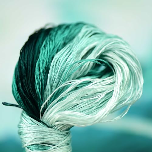 Natural 100% Mulberry Handmade Embroidery Silk Thread Silk Floss (53) - color: 53