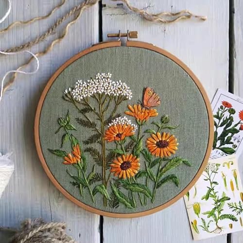 PDETVEO 4PCS 81mm/3.2Inch Round Embroidery Hoops, Mini Display Frame Circle Cross Stitch Ring Set, Imitated Wood Craft Hoops for DIY Ornaments, Sewing Projects - style: 81mm/3.2Inch