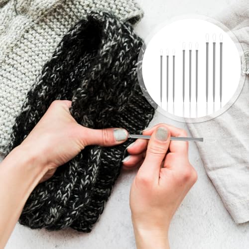9pcs Yarn Needle, 3 Sizes Large Eye Tapestry Needle for Yarn Darning Weave Nylon Thread Rope Threader Big Finishing Wool Needles Embroidery Weaving Tools for Hand Crafts Sewing Knitting Crochet