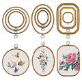 simarro 9 Pcs Large Embroidery Hoop Embroidery Frame Set
