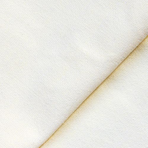 12oz Heavy Duty Cotton Canvas Fabric, Thickend Cotton Duck Cloth, 5 Yard - color: Beige, size: 5 Yards Pre-cut