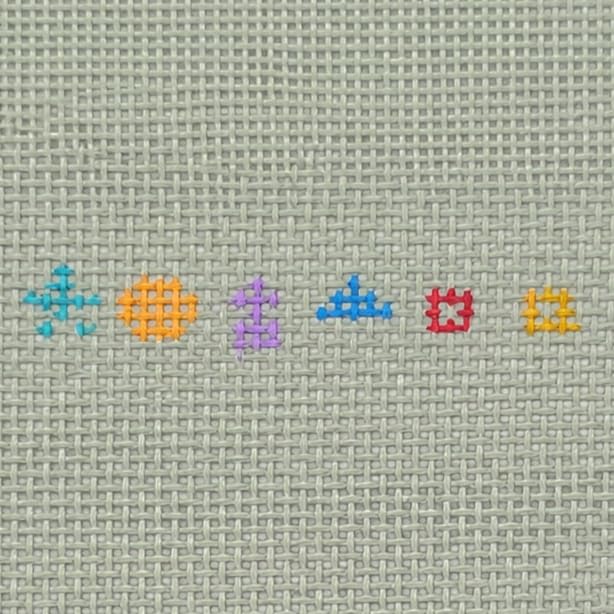 Howie’s Needlepoint Needlepoint Needlepoint Canvas, 18-Mesh Blank Canvas Green Canvas(20" x 26") - size: 20" x 26"
