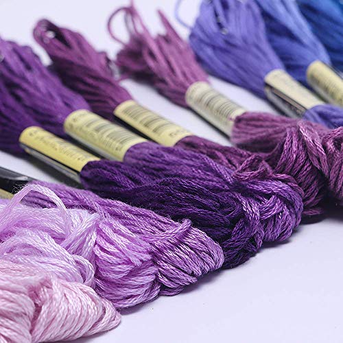 LOVIMAG Embroidery Thread 250pcs Friendship Bracelet String Floss Kit Yarn - style: 250pcs