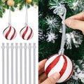 Daifunli 36 Pcs Christmas Adjustable Decoration Hooks, Sliver - color: Sliver
