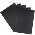 Aida Cloth 14 Count Cross Stitch Fabric,12×18inch,5Pcs (Black) - color: Black