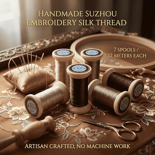 Natural 100% Mulberry Handmade Embroidery Silk Thread Silk Floss (59) - color: 59